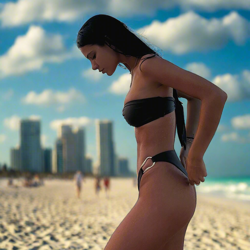 Muse De Miami - Bandeau Bague - Two Piece Bikini Set