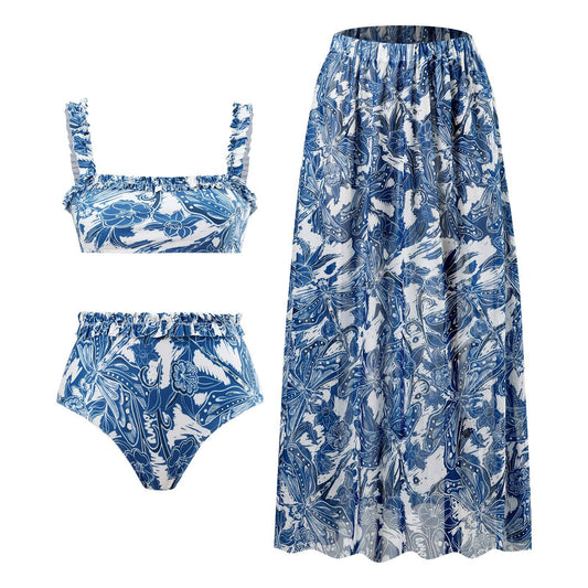 Muse De Palm Beach - Three Piece Bikini Set - With Matching Cover Up