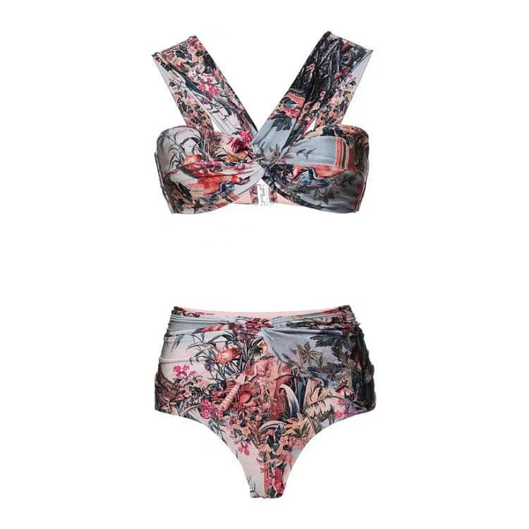 Muse De Palm Beach - Two Piece Bikini Set - With Matching Cover Up