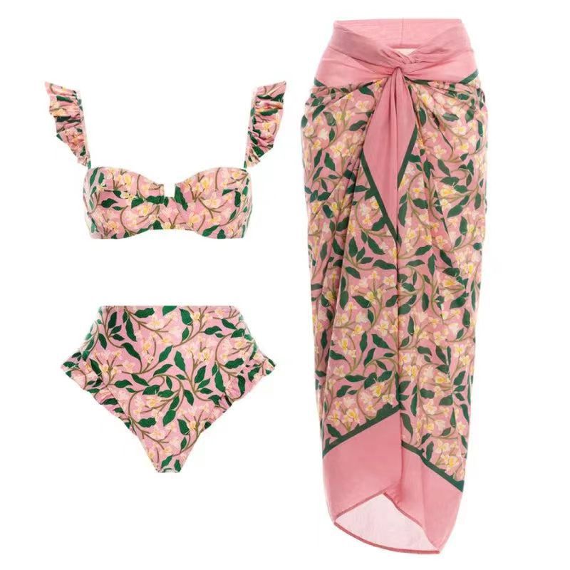 Muse De Palm Beach - Slimming One Piece Swimsuit Set - With Matching Cover Up