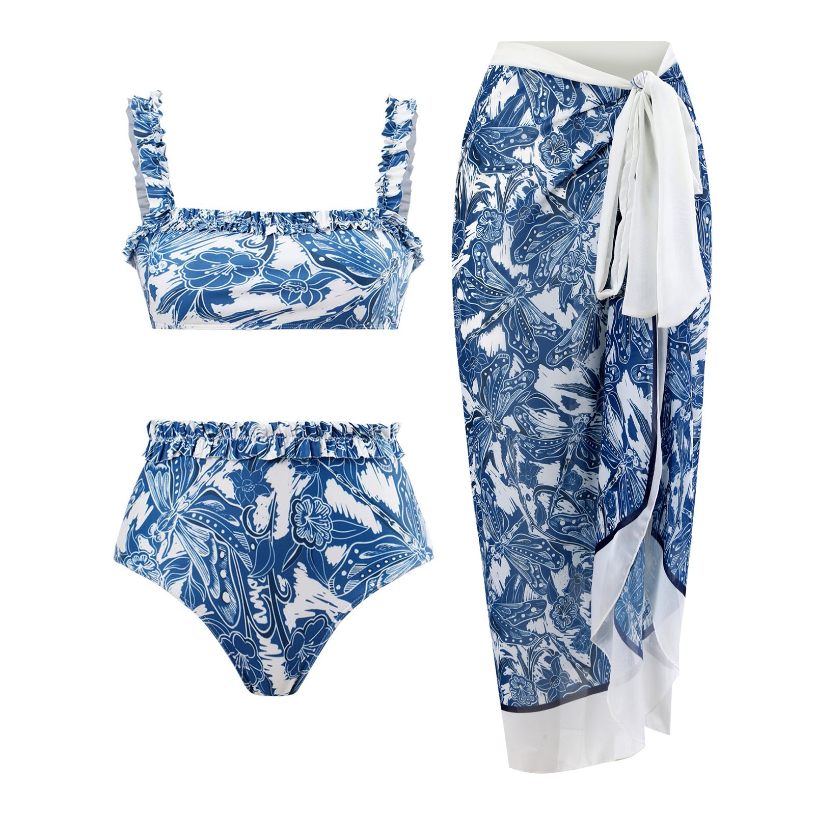 Muse De Palm Beach - Two Piece Bikini Set - With Matching Cover Up
