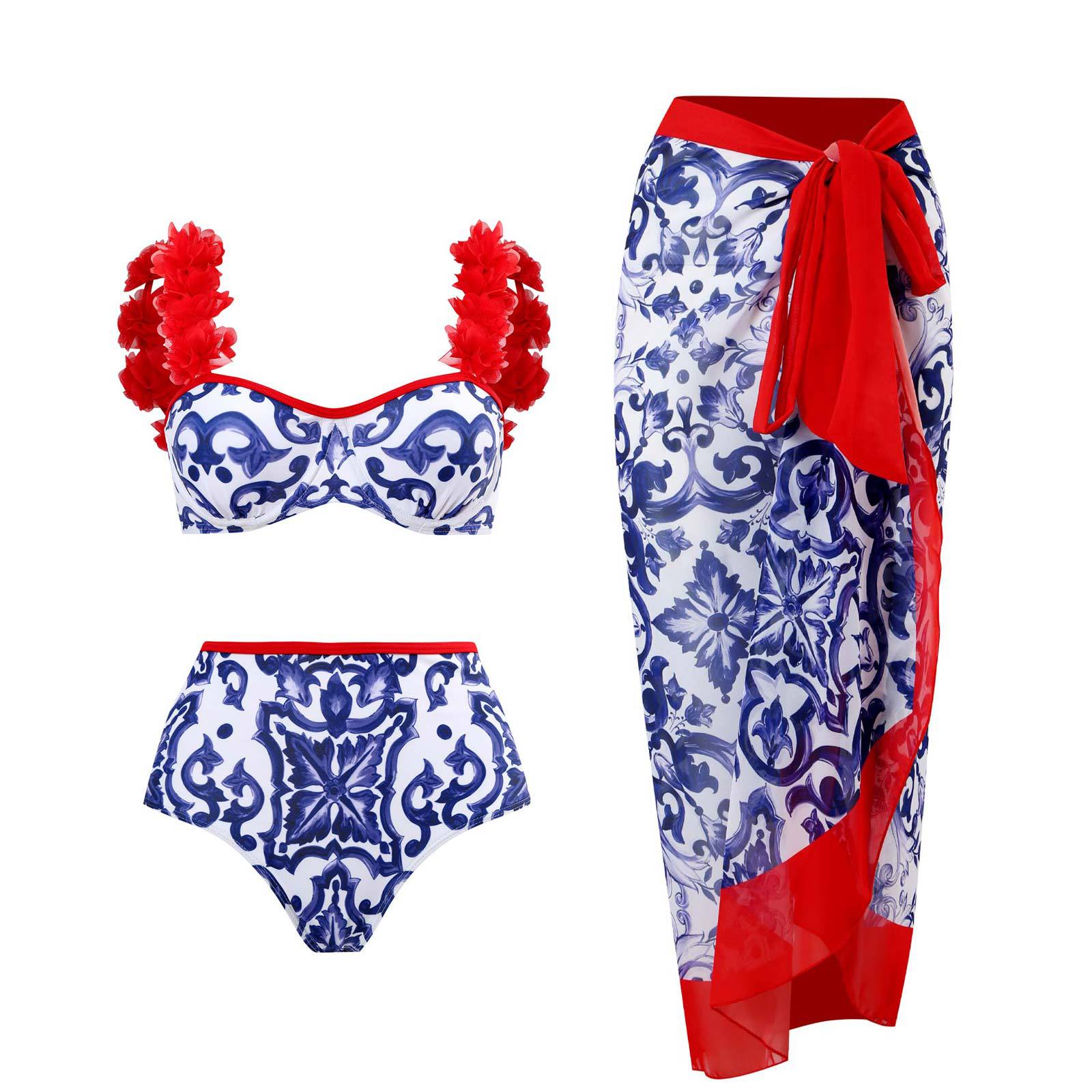 Muse De Palm Beach - Two Piece Bikini Set - With Matching Cover Up