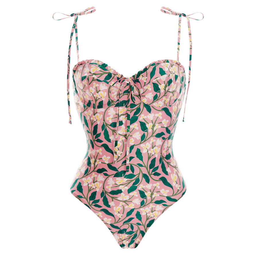 Muse De Palm Beach - Slimming One Piece Swimsuit Set - With Matching Cover Up