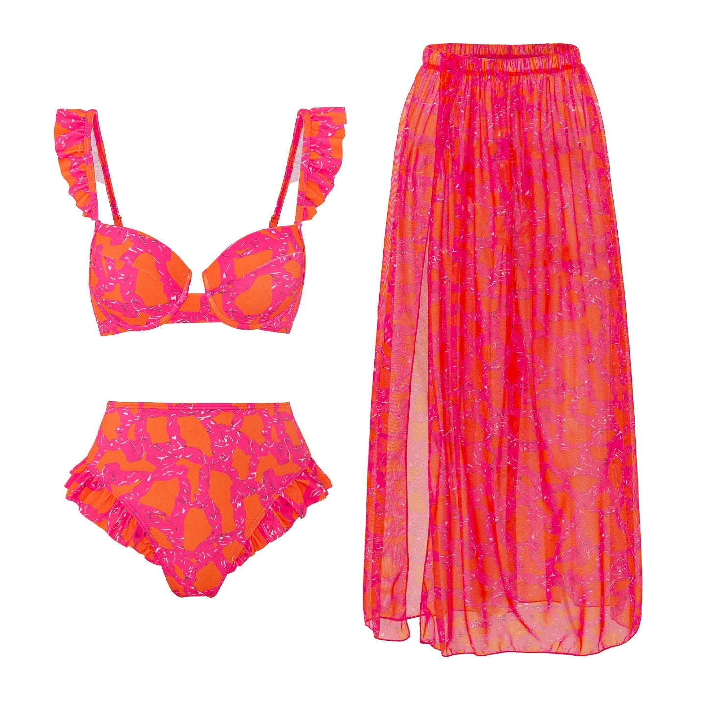 Muse De Palm Beach - Two Piece Bikini Set - With Matching Cover Up