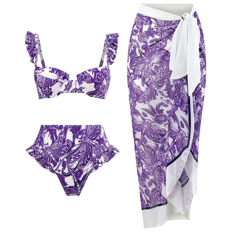 Muse De Palm Beach - Two Piece Bikini Set - With Matching Cover Up