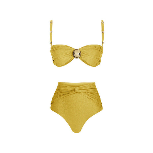 Muse De La Mer - Three Piece Bikini Set - With Matching Cover Up