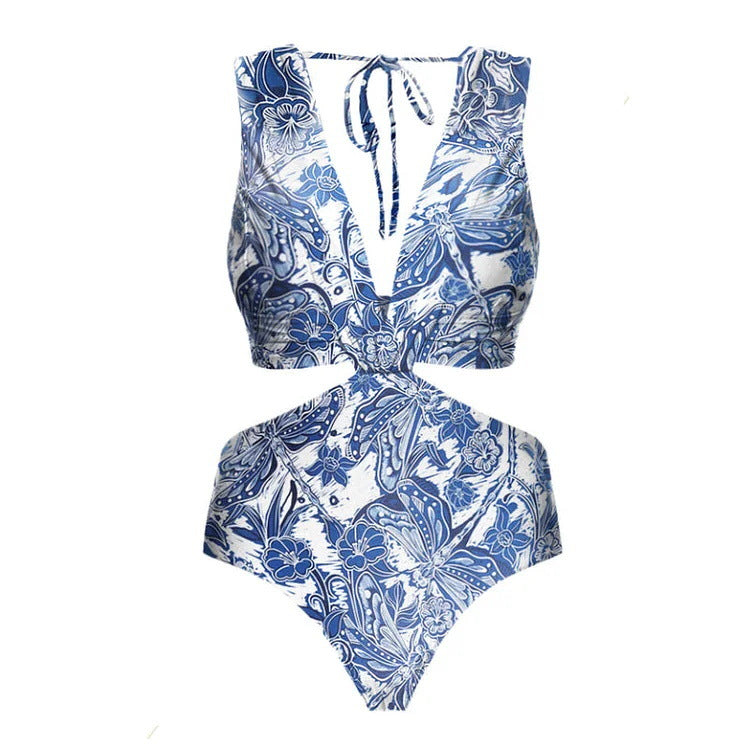 Muse De Palm Beach - One Piece Swimsuit Set - With Matching Cover Up - Curvy Plus Size